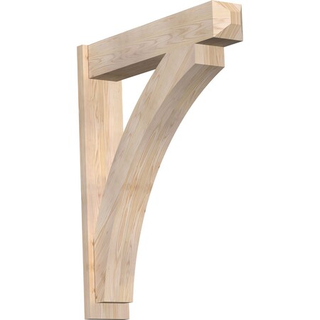 Ekena Millwork Thorton Craftsman Smooth Outlooker, Douglas Fir, 7 1/2"W x 36"D x 44"H OUT08X36X44THR04SDF